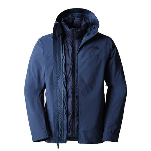 Kurtka The North Face Mountain Light Futurelight Triclimte 0A4R2I9261 - niebieska ze sklepu streetstyle24.pl w kategorii Kurtki męskie - zdjęcie 148149994