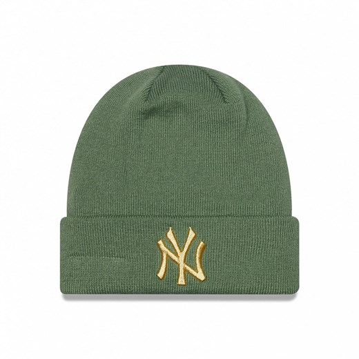 Damska czapka zimowa NEW ERA WMNS METALLIC LOGO BEANIE NEW YORK YANKEES - New Era One-size okazja Sportstylestory.com