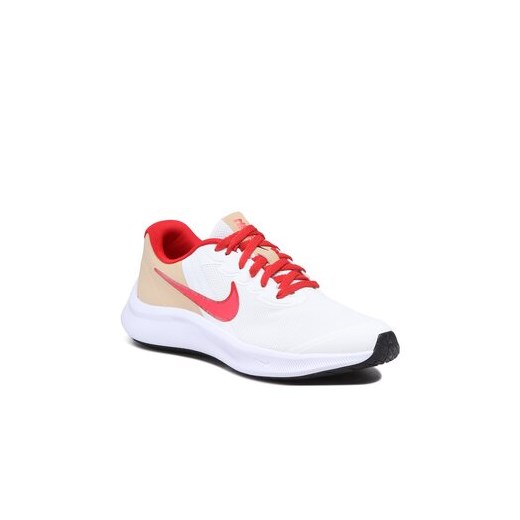Buty Nike - Star Runner 3 (Gs) DA2776 101 Sail/Bright Crimson/Sesame Nike 35.5 okazja eobuwie.pl