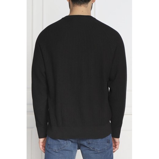 Calvin Klein Sweter REVERSED OTTOMAN TEXTURE | Regular Fit Calvin Klein XL Gomez Fashion Store