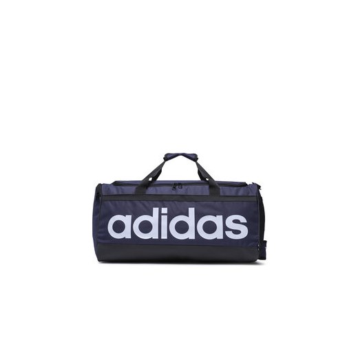 Torba adidas - Linerar Duffel M HR5349 Shanav/Noir/Blanc ze sklepu eobuwie.pl w kategorii Torby sportowe - zdjęcie 148181573