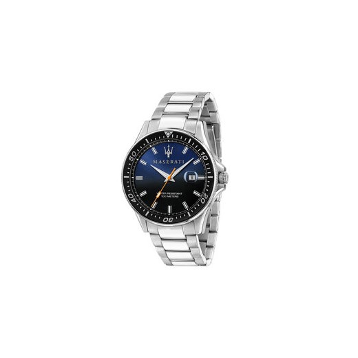 Zegarek Maserati - Sfida R8853140001 Silver/Black Maserati  promocyjna cena eobuwie.pl