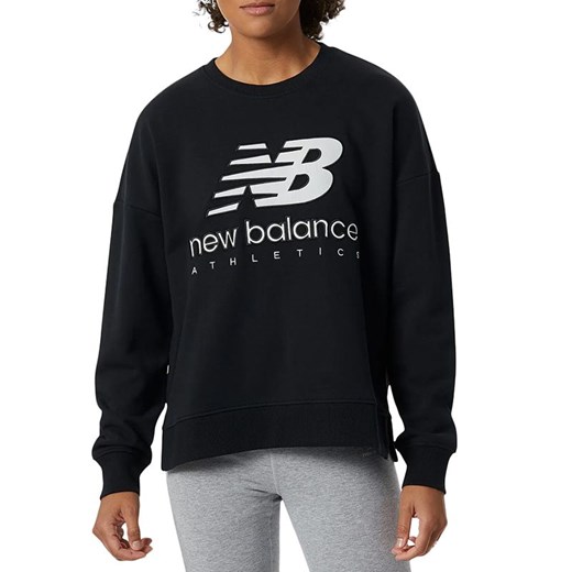 Bluza New Balance WT21500BK - czarna ze sklepu streetstyle24.pl w kategorii Bluzy damskie - zdjęcie 148195870