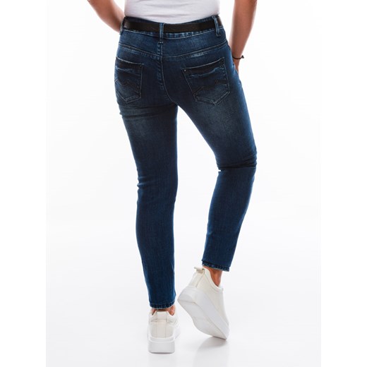 Spodnie damskie jeansowe 170PLR - granatowe Edoti.com 26 Edoti