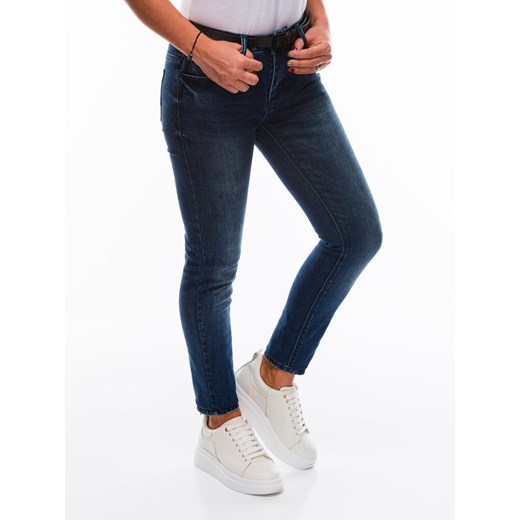 Spodnie damskie jeansowe 170PLR - granatowe Edoti.com 25 Edoti