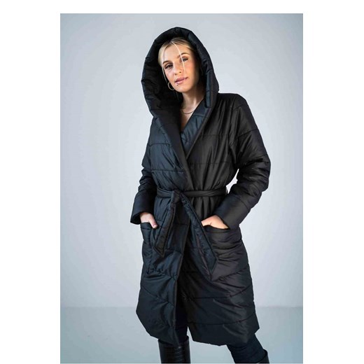 Płaszcz Damski Model M929 Black - Figl (L/XL) Figl L/XL DobraKiecka