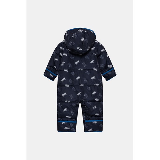 DKNY Kombinezon - Granatowy - Chłopiec - 18 MSC(86CM) 12 MSC(80CM) Halfprice