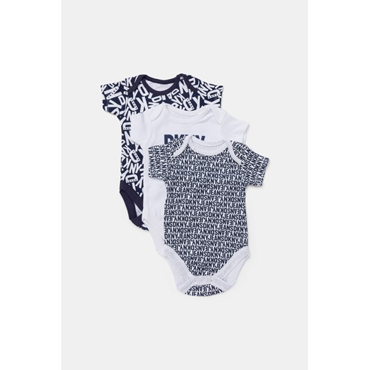 DKNY Body 3-pak - Wielokolorowy - Chłopiec - 6-12 MSC(74CM) 3-6 MSC(62CM) Halfprice