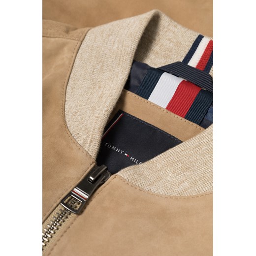 TOMMY HILFIGER Kurtka skórzana - Brązowy jasny - Mężczyzna - L (L) Tommy Hilfiger L (L) okazja Halfprice