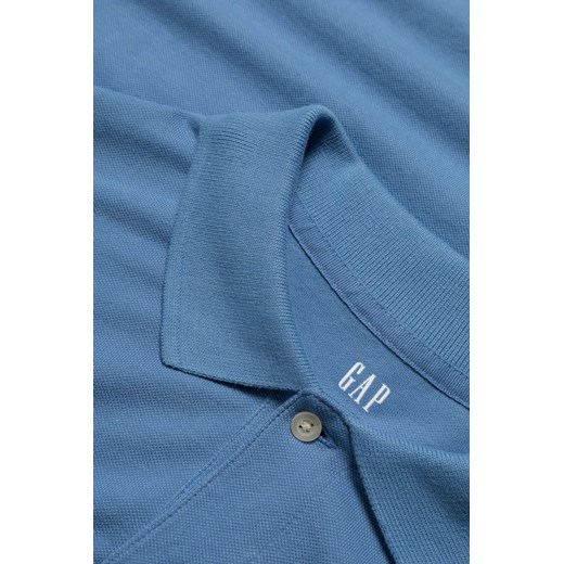 GAP Koszulka polo - Niebieski - Mężczyzna - L (L) Gap XS(XS) okazyjna cena Halfprice