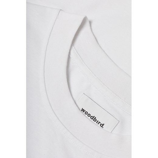 WOODBIRD T-shirt - Biały - Mężczyzna - M (M) Woodbird S (S) okazyjna cena Halfprice