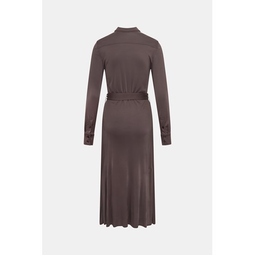 PINKO Sukienka - Brązowy ciemny - Kobieta - 40 IT(S) Pinko 38 IT(XS) Halfprice wyprzedaż