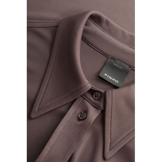 PINKO Sukienka - Brązowy ciemny - Kobieta - 40 IT(S) Pinko 42 IT(M) okazja Halfprice