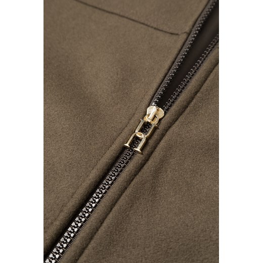 PINKO Płaszcz z wełną - Khaki - Kobieta - M (M) Pinko XS(XS) promocja Halfprice