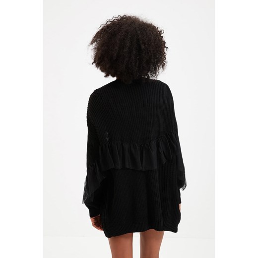 Kardigan w kolorze czarnym Trendyol M wyprzedaż Limango Polska