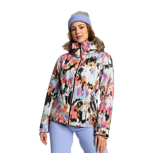 Kurtka snowboardowa damska Roxy Jet Ski kolorowa ERJTJ03361-KVJ4 XL sportano.pl