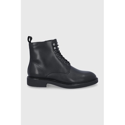 Vagabond Shoemakers Buty skórzane męskie kolor czarny ze sklepu ANSWEAR.com w kategorii Buty zimowe męskie - zdjęcie 148275810