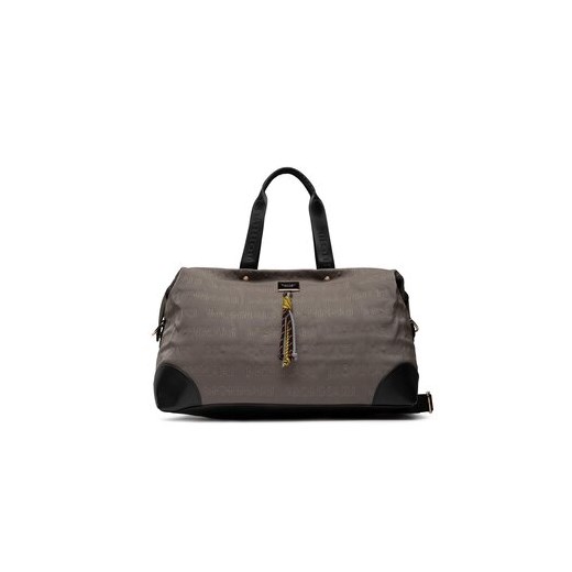 Shopper bag szara MONNARI matowa na ramię duża bez dodatków elegancka 