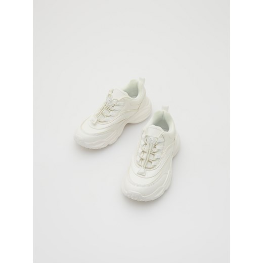 Reserved - Sneakersy zmieniające kolor - Biały Reserved 33 Reserved okazyjna cena