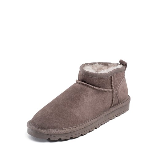 Skórzane botki "Mina" w kolorze szarym Nicebay 39 okazja Limango Polska