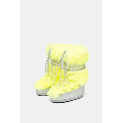 MOON BOOT Botki - Żółty neonowy - Kobieta - 39-41 EUR(39-41) Moon Boot 39-41 EUR(39-41) wyprzedaż Halfprice
