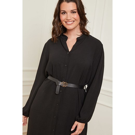 Sukienka w kolorze czarnym Curvy Lady 44/46 Limango Polska wyprzedaż