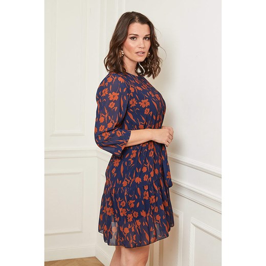 Sukienka wielokolorowa Curvy Lady