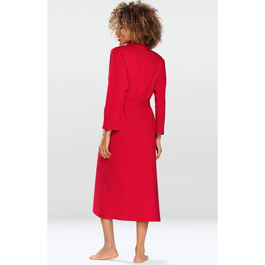 Melissa podomka/szlafrok, Kolor czerwony, Rozmiar L, DKaren ze sklepu Intymna w kategorii Szlafroki damskie - zdjęcie 148344012