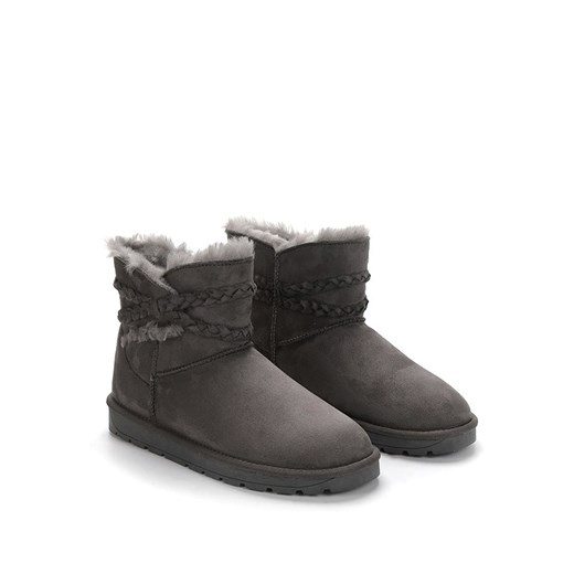 Botki zimowe "Keorgie" w kolorze ciemnoszarym Island Boot 37 Limango Polska okazyjna cena