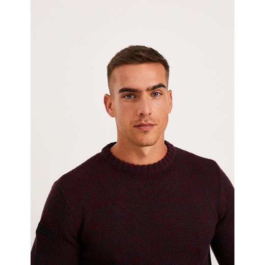 Sweter DESCENTO Bordo-Granat S Diverse M Diverse Outlet promocja
