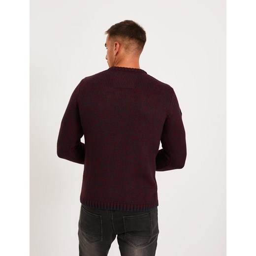 Sweter DESCENTO Bordo-Granat S Diverse L okazyjna cena Diverse Outlet
