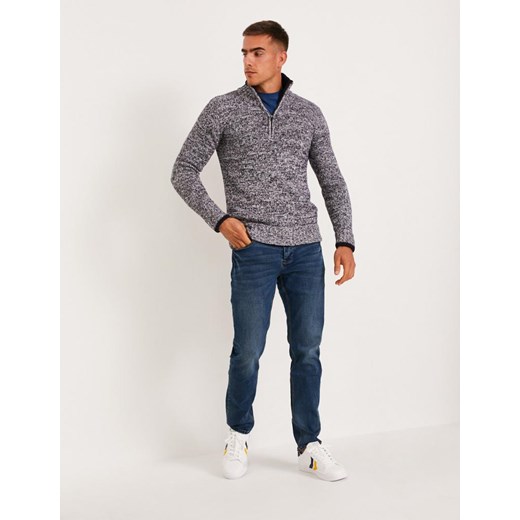 Sweter NESTER Granat Melanż M Diverse L Diverse Outlet okazja