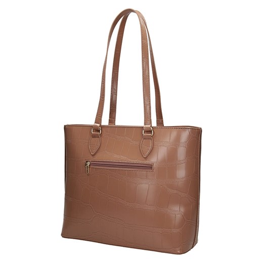 Torebka w kolorze jasnobrązowym - (S)38 x (W)28 x (G)12 cm Nobo onesize Limango Polska promocyjna cena