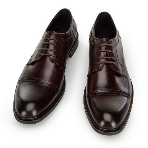 Buty eleganckie męskie WITTCHEN sznurowane ze skóry