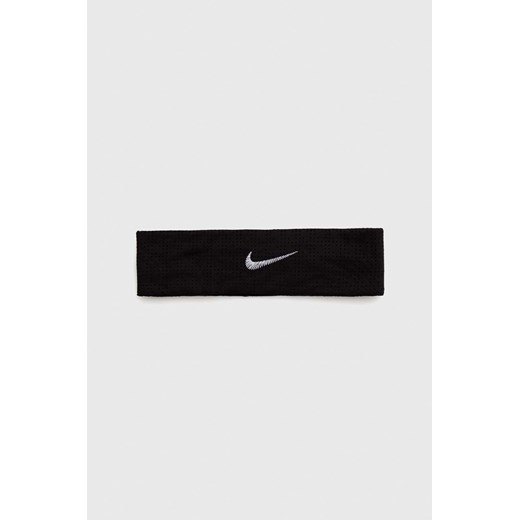 Nike opaska na głowę kolor czarny Nike ONE ANSWEAR.com