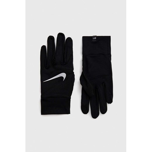 Nike rękawiczki męskie kolor czarny ze sklepu ANSWEAR.com w kategorii Rękawiczki męskie - zdjęcie 148436094