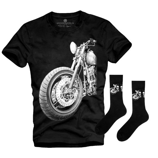 Zestaw koszulka i skarpety Underworld Motor ze sklepu morillo w kategorii T-shirty męskie - zdjęcie 148436731