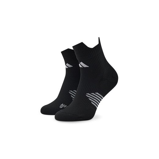 Skarpety wysokie unisex adidas - Supernova Quarter HZ1583 Black 46_48 eobuwie.pl