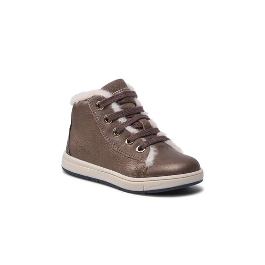 Buty zimowe dziecięce Geox sznurowane trzewiki