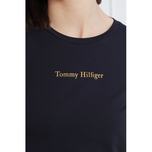 Tommy Hilfiger Bluzka METALLIC | Slim Fit Tommy Hilfiger XS Gomez Fashion Store