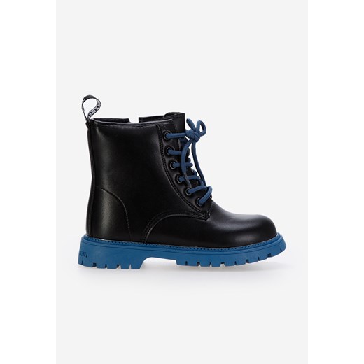 Czarne botki chłopięce Pantin V2 ze sklepu Zapatos w kategorii Buty zimowe dziecięce - zdjęcie 148526250