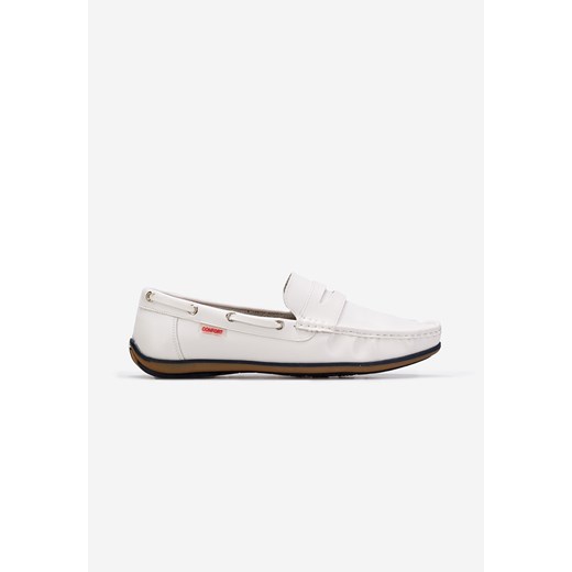 Białe mokasyny męskie Ourem Zapatos 41 promocyjna cena Zapatos
