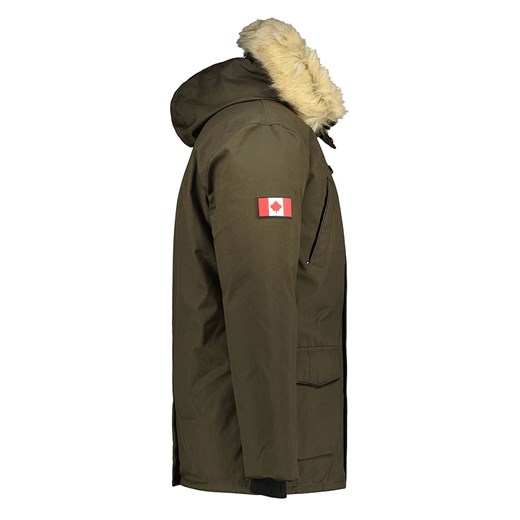 Kurtka zimowa "Claudana" w kolorze oliwkowym Anapurna XXL okazyjna cena Limango Polska