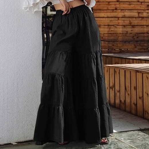 Spodnie Z Falbanami ze sklepu ParinePL w kategorii Spodnie damskie - zdjęcie 148588310