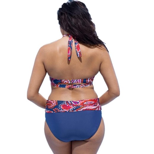 Dwuczęściowy Strój Kąpielowy Plus Size W Kwiaty Parine.pl 3XL ParinePL