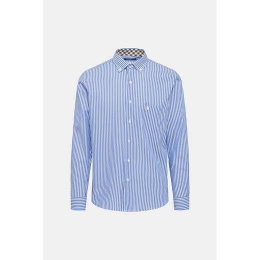 AQUASCUTUM Koszula - Niebieski - Mężczyzna - 42 CM(L) - Q1S396QUEEN5810 Aquascutum 42 CM(L) Halfprice promocja
