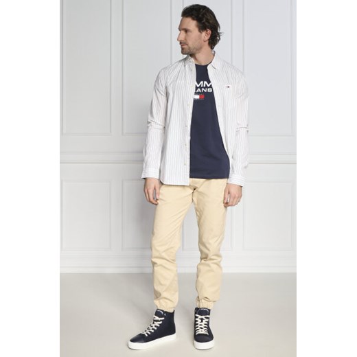 Tommy Jeans Koszula ESSENTIAL STRIPE | Regular Fit Tommy Jeans XL Gomez Fashion Store