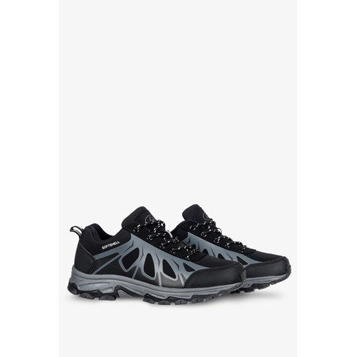 Czarne buty trekkingowe sznurowane unisex softshell Casu B2110-1 Casu 37 Casu.pl okazja