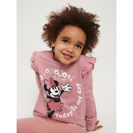 Sinsay - Bluza Myszka Minnie - Różowy Sinsay 122 Sinsay