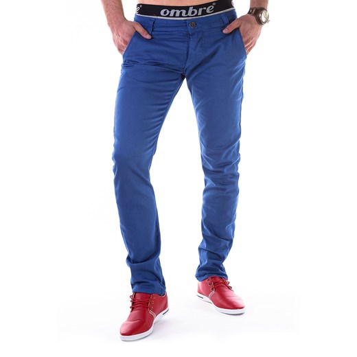Spodnie P60 - NIEBIESKIE ombre niebieski Spodnie